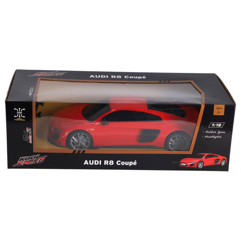 Load image into Gallery viewer, Kool speed rc audi r8 v10 coup eacute; 1:16 + licht rood

