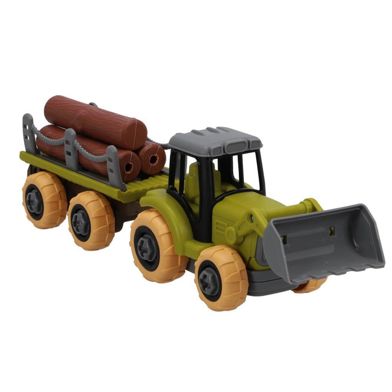 Load image into Gallery viewer, No brand tractor met aanhanger
