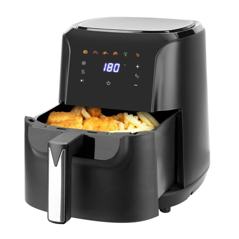 Load image into Gallery viewer, Daily home hetelucht friteuse 6l zwart
