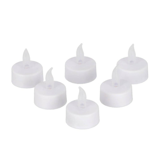 Daily home led theelichten 3.8 cm 6 stuks wit