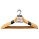 Daily home houten kledinghangers 6 stuks