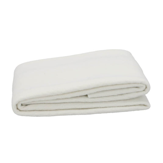 Daily home strijkmolton paddy u 140x50 cm wit