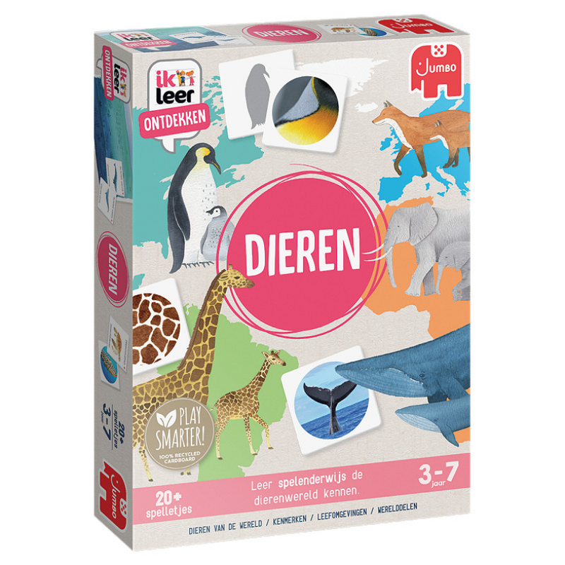 Load image into Gallery viewer, Jumbo ik leer ontdekken dieren educatief spel
