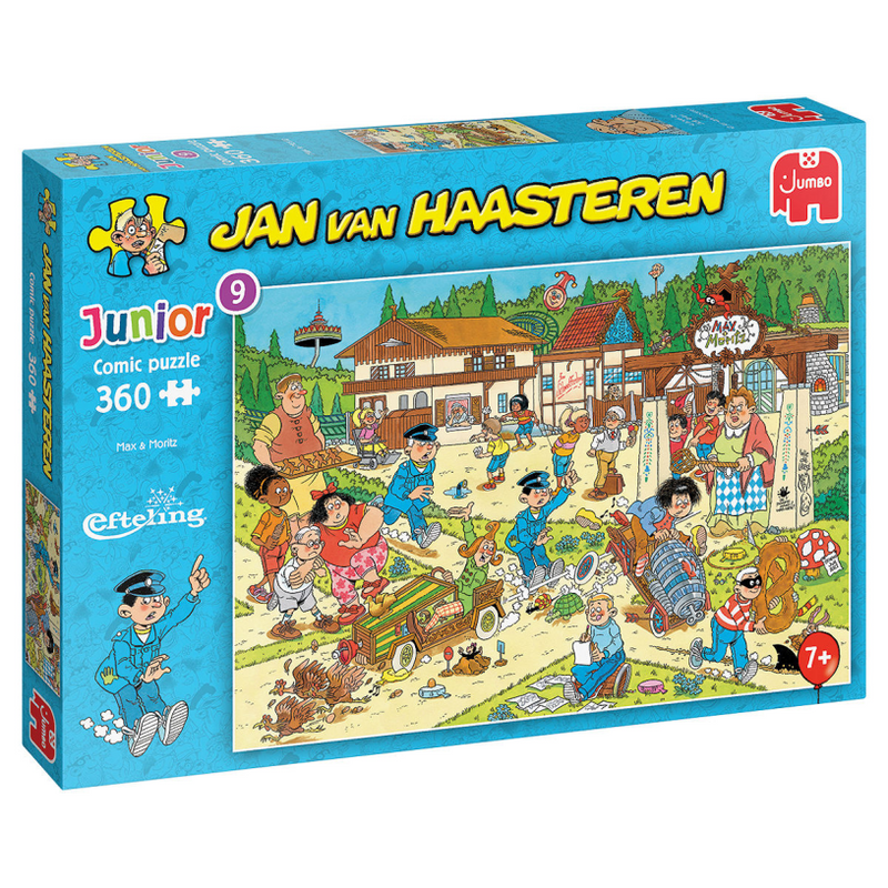Load image into Gallery viewer, Jumbo puzzel 360 st. jvh junior max en moritz in de efteling
