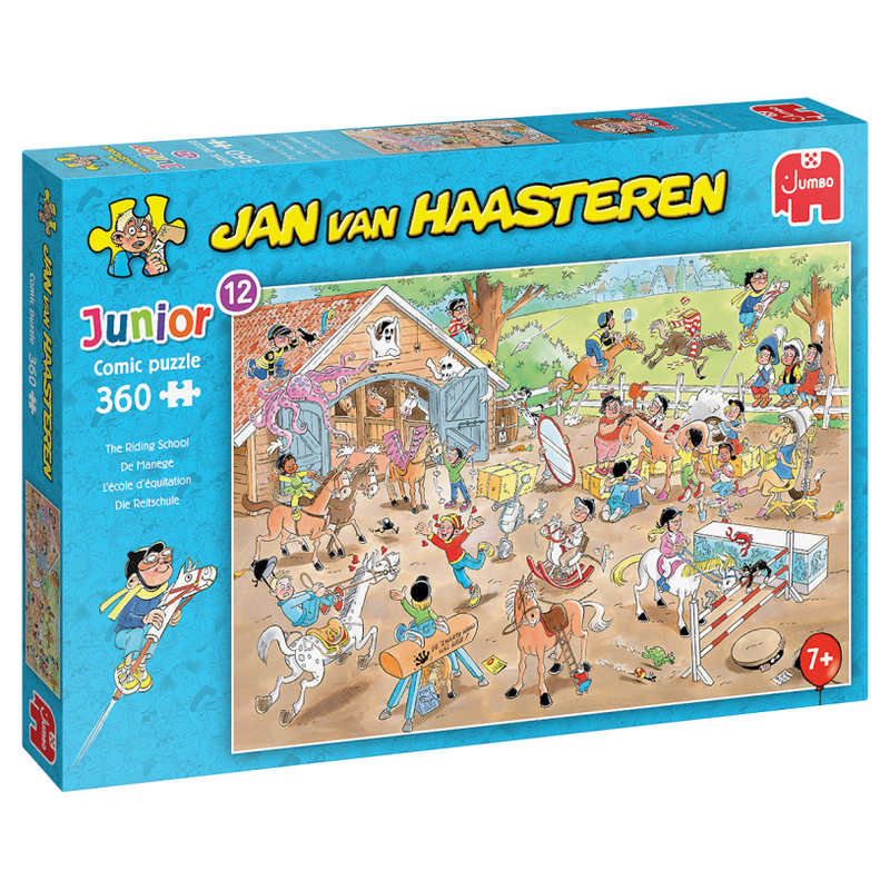 Load image into Gallery viewer, Jumbo jan van haasteren junior puzzel sku 12 360pcs de manege
