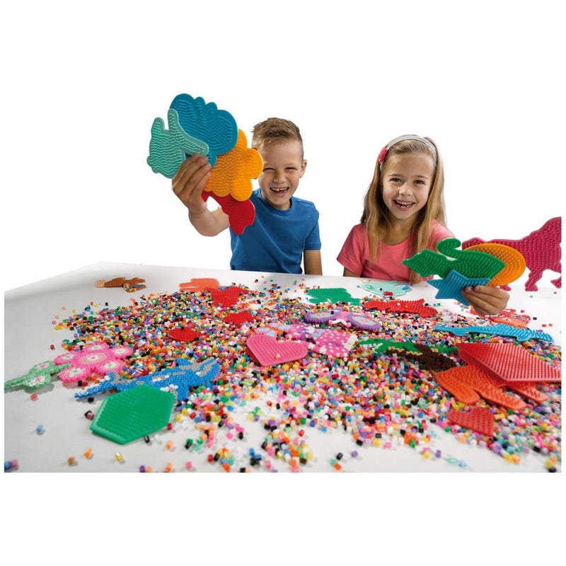 Load image into Gallery viewer, SES Strijkkralen Koppelbordjes Wit
