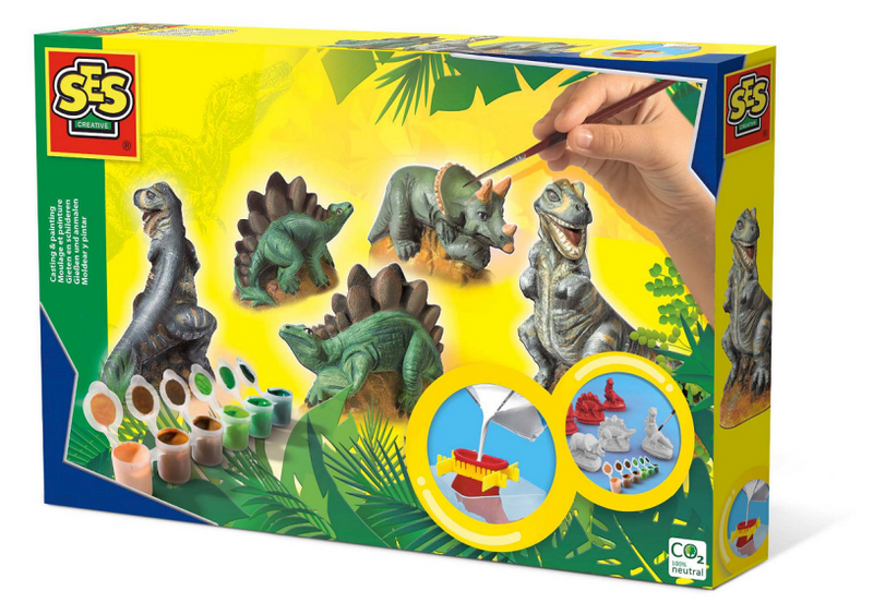 Load image into Gallery viewer, Ses gips gieten - dino's
