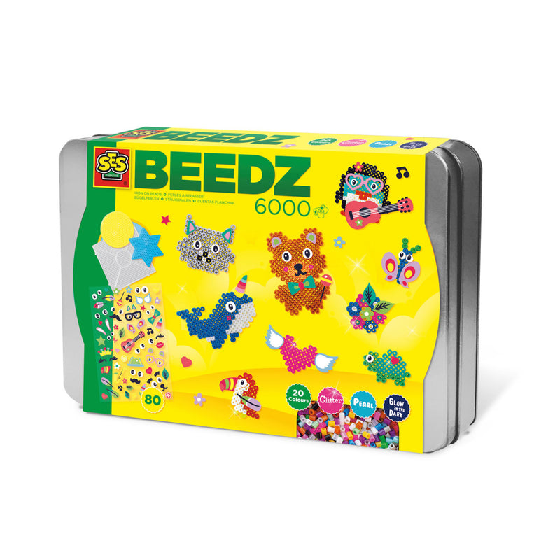 Load image into Gallery viewer, Ses creative beedz strijkkralen luxe sorteerbox 6000 stuks
