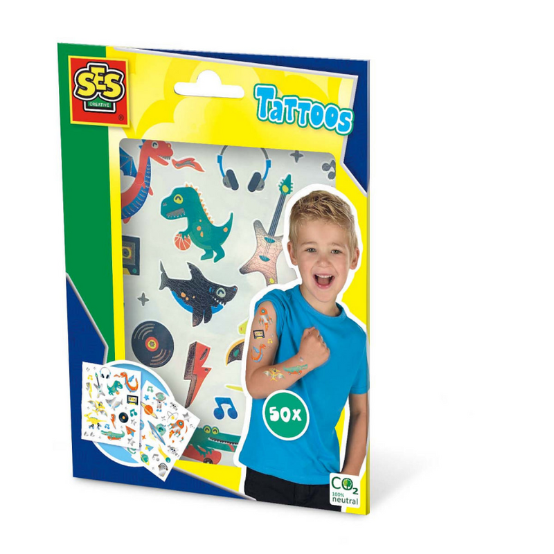 Load image into Gallery viewer, Ses tattoos voor kinderen
