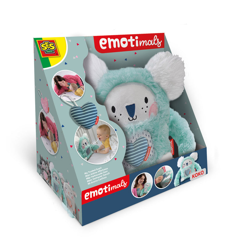 Load image into Gallery viewer, Ses creative emotimals mijn vertrouwde geur koko knuffel
