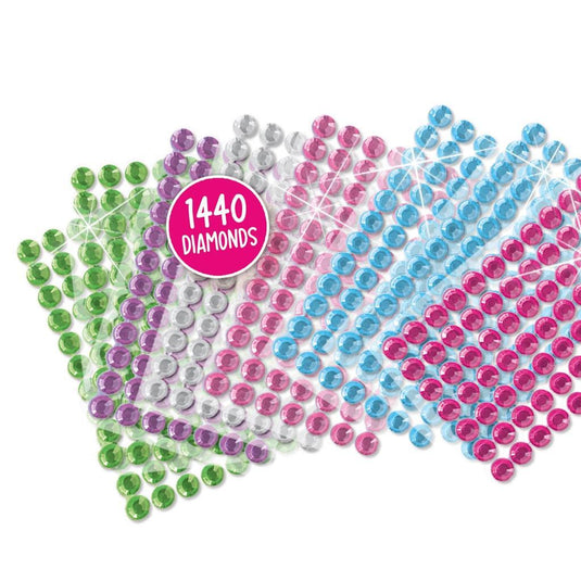 Ses diamond painting - vrolijke dieren