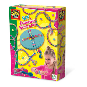 Ses creative bff vriendschapsarmbanden met knoopwiel - voor meisjes vanaf 5 jaar - armbandjes maken - schoencadeautjes sinterklaas