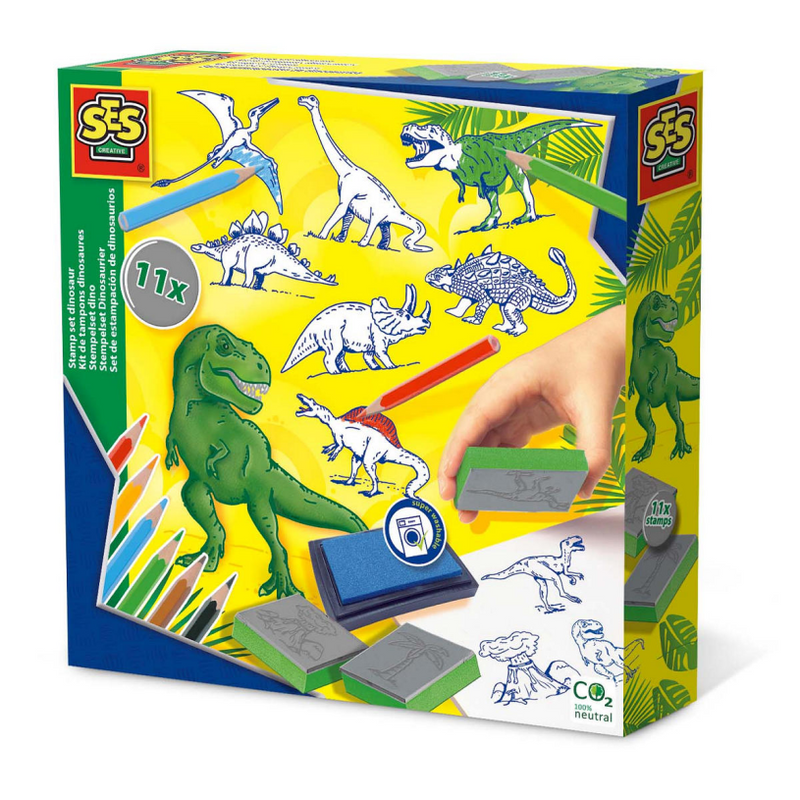 Load image into Gallery viewer, Ses stempelset dino
