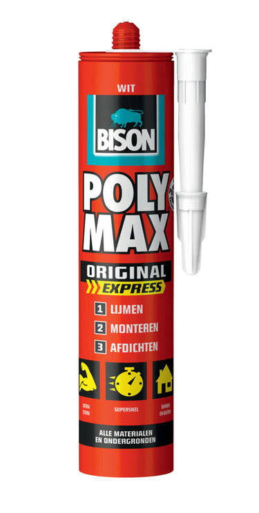 Bison polymax express 425gr wit