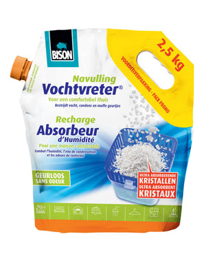 Bison vochtvreter navulling 2,5kg neutraal