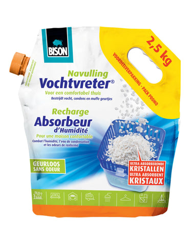 Bison vochtvreter navulling 2,5kg neutraal