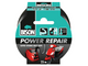 Bison power repair tape zwart rol 25 meter