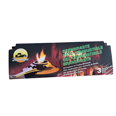 Farmlight brandpasta 3 cups voor fondue a 80 gram
