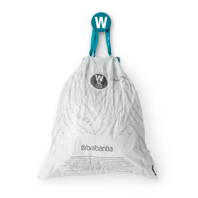 Load image into Gallery viewer, Brabantia perfectfit afvalzak code w 5l 20 stuks
