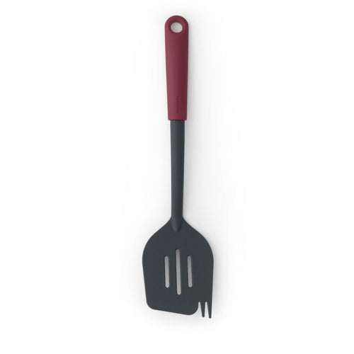 Brabantia tasty+ bakspaan + vork aubergine rood
