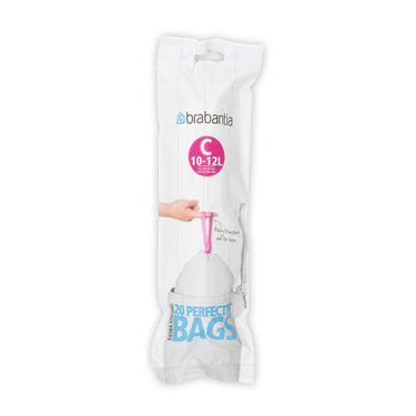 Brabantia perfectfit 10-12 liter vuilniszakken c rol a 20 zakken