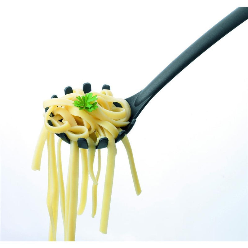 Load image into Gallery viewer, Brabantia black line spaghetti lepel nylon zwart
