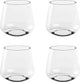 Diversen Leerdam Stature Waterglas 30 cl 4 stuks