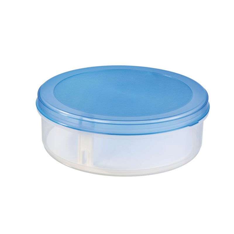 Load image into Gallery viewer, Sunware club cuisine taartdoos 35x12 cm blauw transparant

