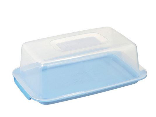 Sunware gallery line cakedoos - 3,75l - transparant transparant blauw