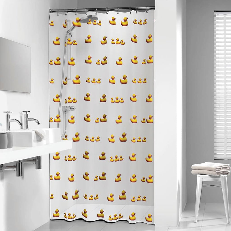 Load image into Gallery viewer, Sealskin douchegordijn duckling 180x200 cm geel
