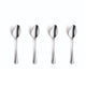 Amefa koffielepels fleur 4 stuks
