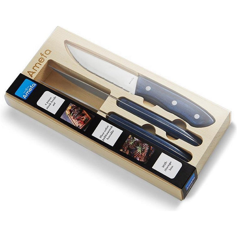 Load image into Gallery viewer, Amefa steakmessen hercule 4 stuks
