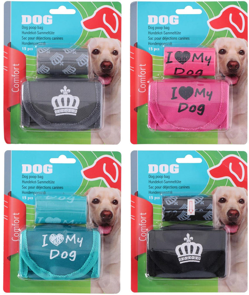Load image into Gallery viewer, Pet hondenpoepzakjes 15 stuks met houder
