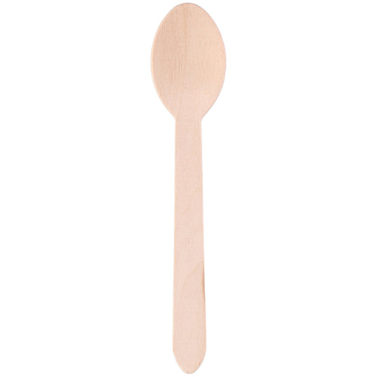 Cuisine elegance houten lepels 16 cm 12 stuks