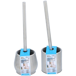 Lifetime clean toiletborstel met houder rvs ø10 12,5x37cm