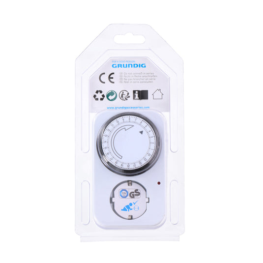 Grundig tijdschakelaar wit