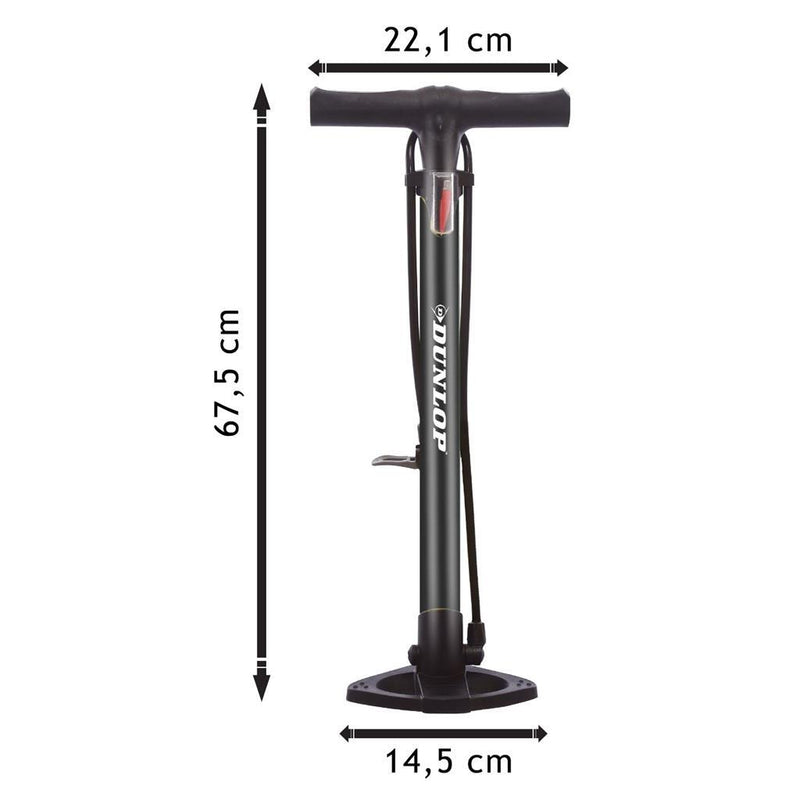 Load image into Gallery viewer, Dunlop fietspomp staand 63cm
