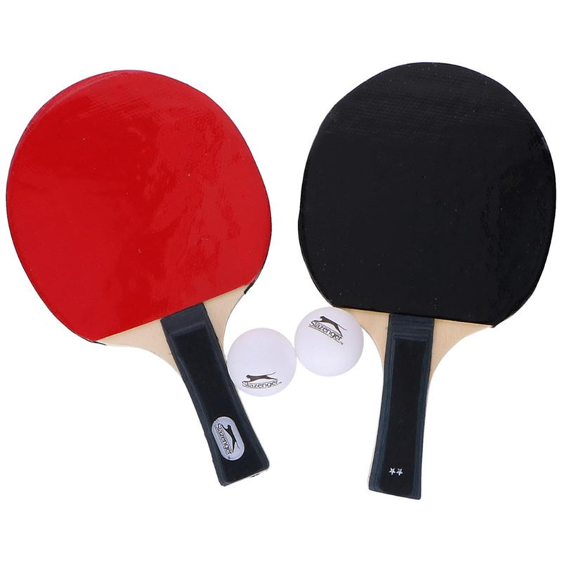 Afbeelding laden in galerijviewer, Slazenger tafeltennisset in luxe etui met 2 batjes en 2 ballen
