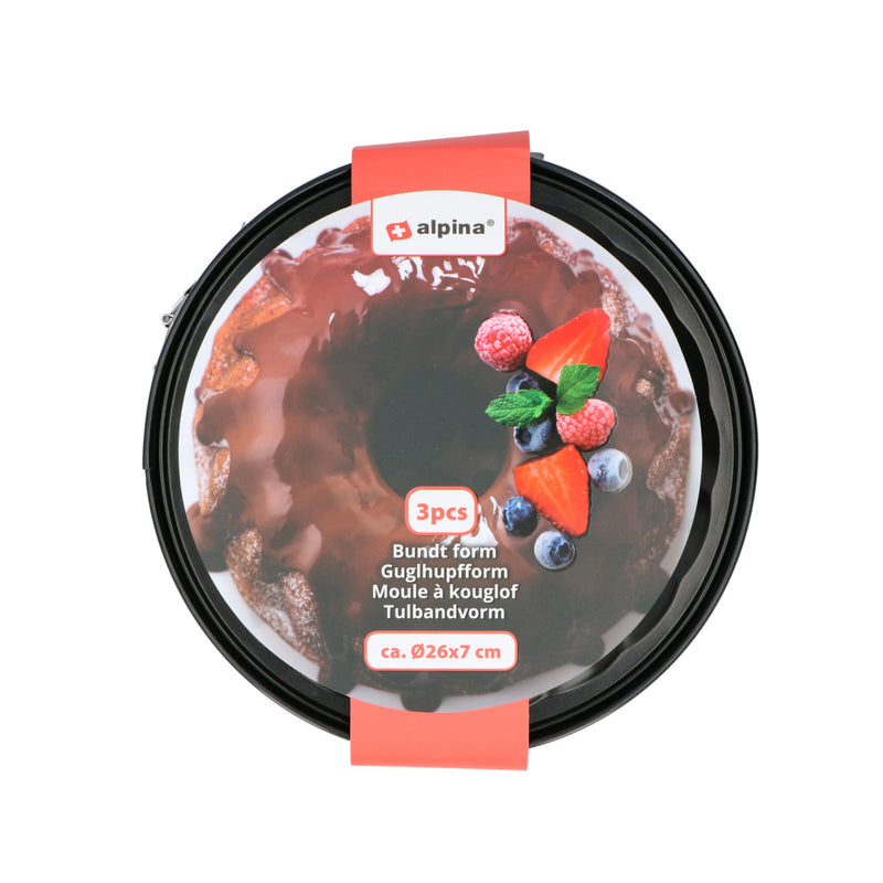 Load image into Gallery viewer, Alpina tulbandvorm 26x7cm - 3dlg.
