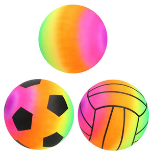 Scatch bal regenboog, ø23cm