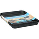 Tom multifunctionele bakken 35x27.5x3 cm 3 stuks zwart