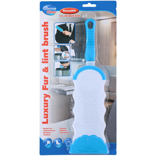 Lifetime vacht-pluis borstel 32x9x4.5cm herbruikbaar