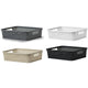 Lifetime mand kunststof 36x30x8cm mand kunststof 36x30x8cm