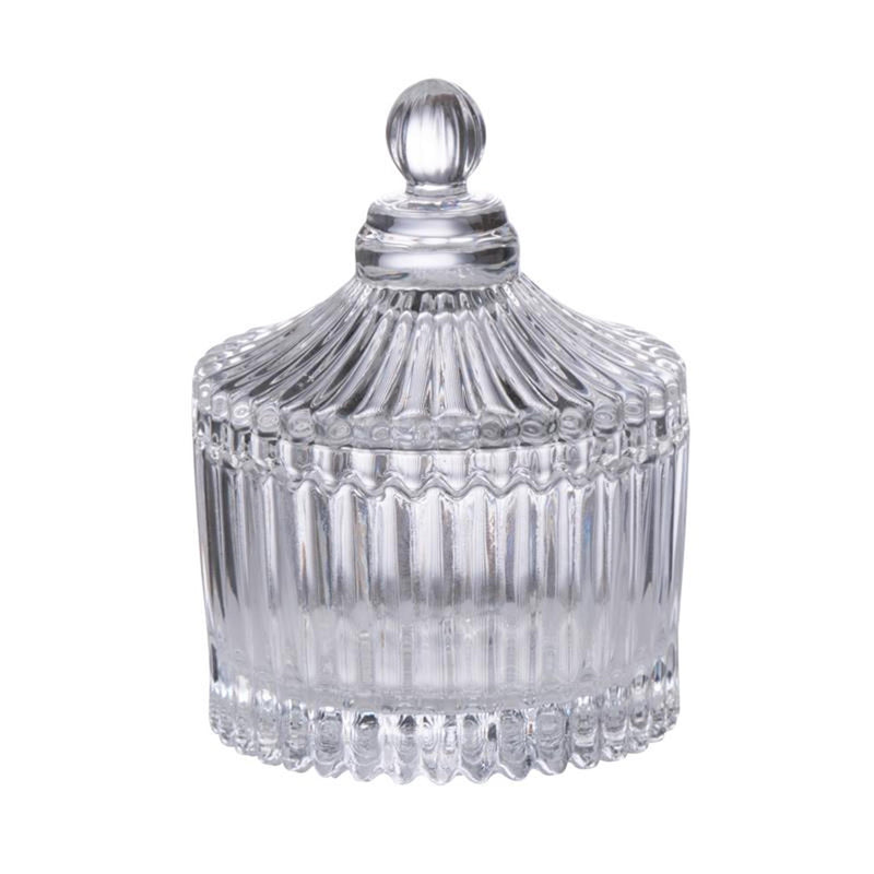 Load image into Gallery viewer, Alpina pot met deksel glas ø6,8x8,5cm
