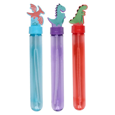 Eddy toys bellenblaas dino set 3 stuks - bellenblaas dinosaurus met bellenblaas stokje - bellenblaas flesjes 59ml voor kinderen - bellenblaas traktatie