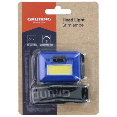 Grundig hoofdband met licht