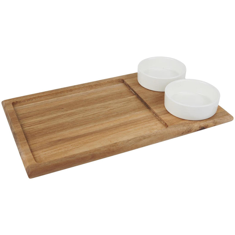 Afbeelding laden in galerijviewer, Alpina serving tray with snack bowls

