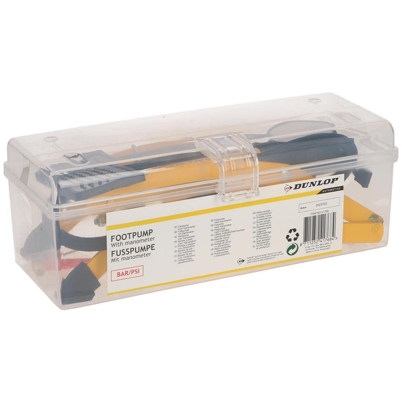 Load image into Gallery viewer, Dunlop voetpomp met manometer
