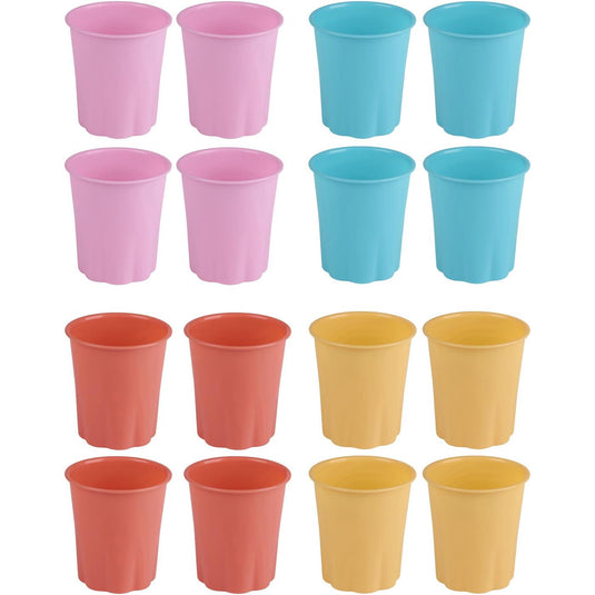 Beker plastic set van 4 stuks