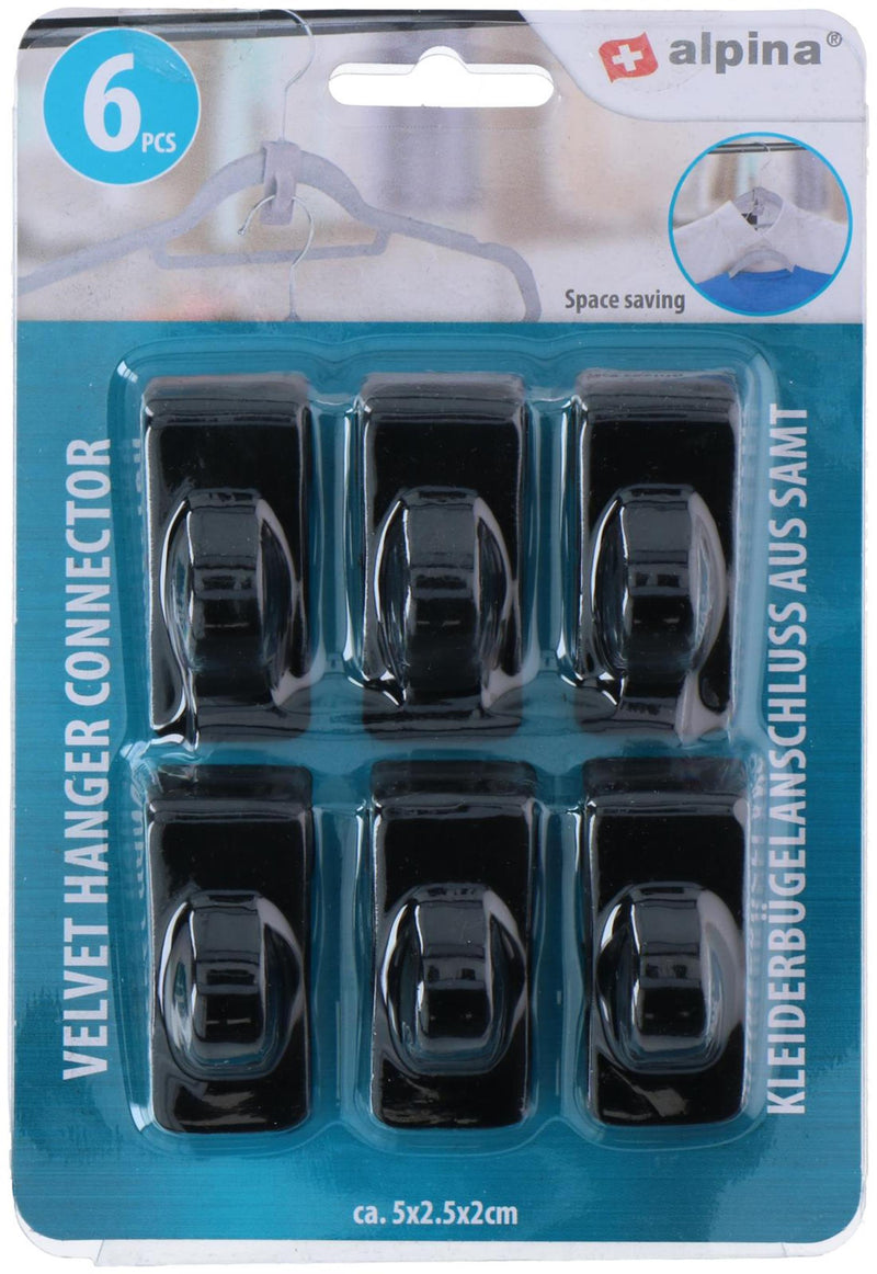 Load image into Gallery viewer, Alpina kleerhanger verbinder 6 stuks op kaart 5x2,5x2cm
